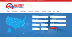 Desktop Screenshot of militaryforsalebyowner.net